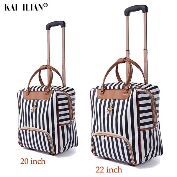 Deluxe Luggage Suitcase Trolley Bag Fashion Travel Business Large Capacity - Image 3