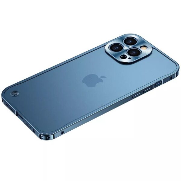 Luxury Premium Metallic Matte Transparent Shockproof Case for iPhone Series - Image 15