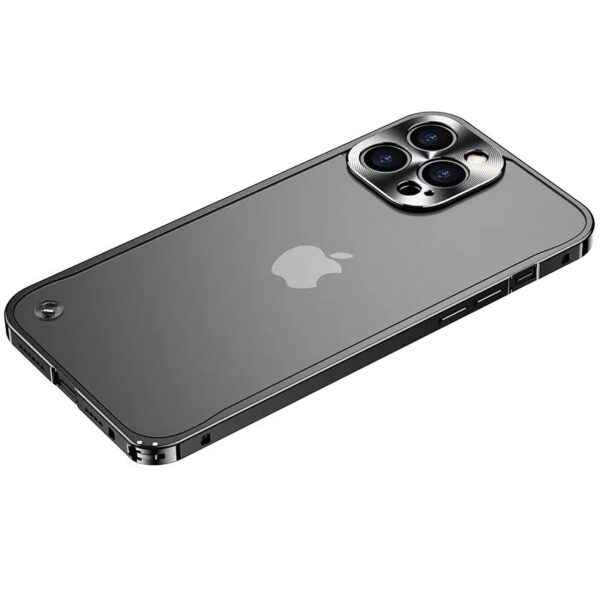Luxury Premium Metallic Matte Transparent Shockproof Case for iPhone Series - Image 14