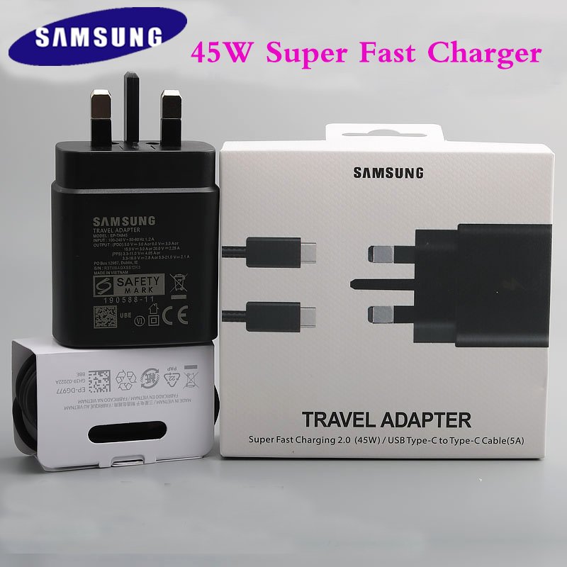 Original Samsung 45W USB Type C To C Super Fast Charger Adapter - Image 17