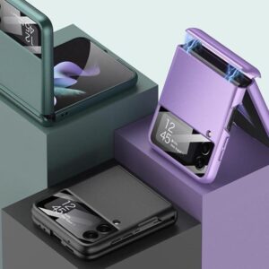 Luxury Premium Shockproof Magnetic Hard Phone Case Cover For Samsung Z Flip 3 5G/ Z Flip 3 5G