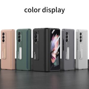 GKK Magnetic Hinge Tempered Glass Case Cover For Samsung Galaxy Z Fold 3 5G/ Fold 4 5G