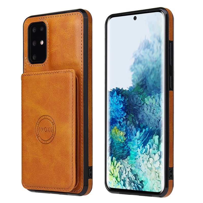 Samsung S21 Ultra Luxury Leather Wallet Back Cover Case - Image 11