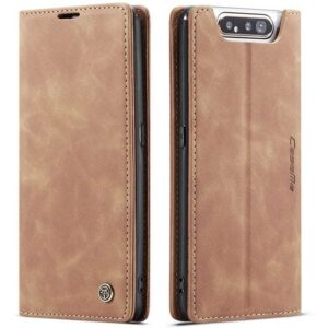 Samsung A80 CaseMe Leather Flip Cover