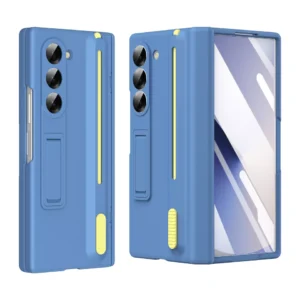 SAMSUNG GALAXY Z FOLD 6/5/4 /3 SCREEN PROTECTOR SHOCKPROOF STAND CASE WITH S PEN